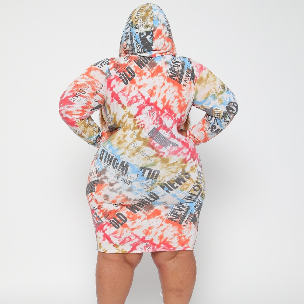 Plus Size French Terry Dress